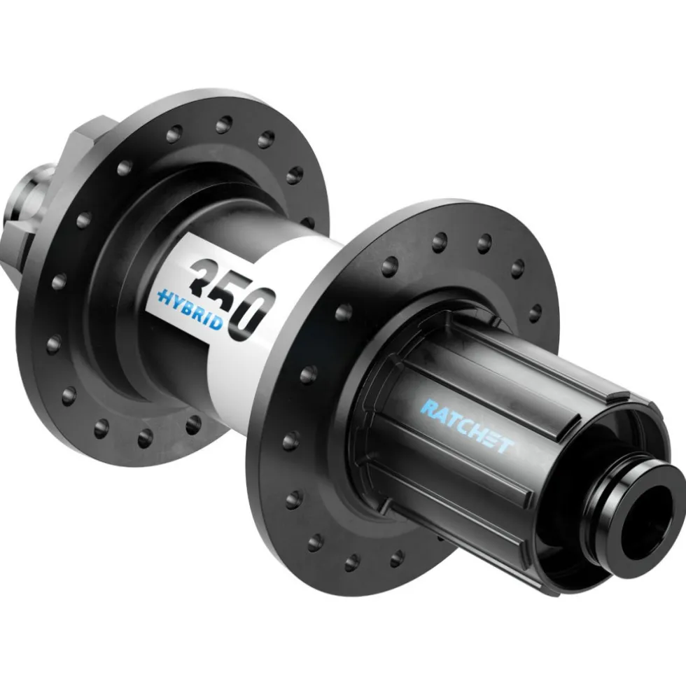 DT Swiss Achterwiel 350 Hybrid - 6 Gaten | 12x148mm Boost - Shimano HG