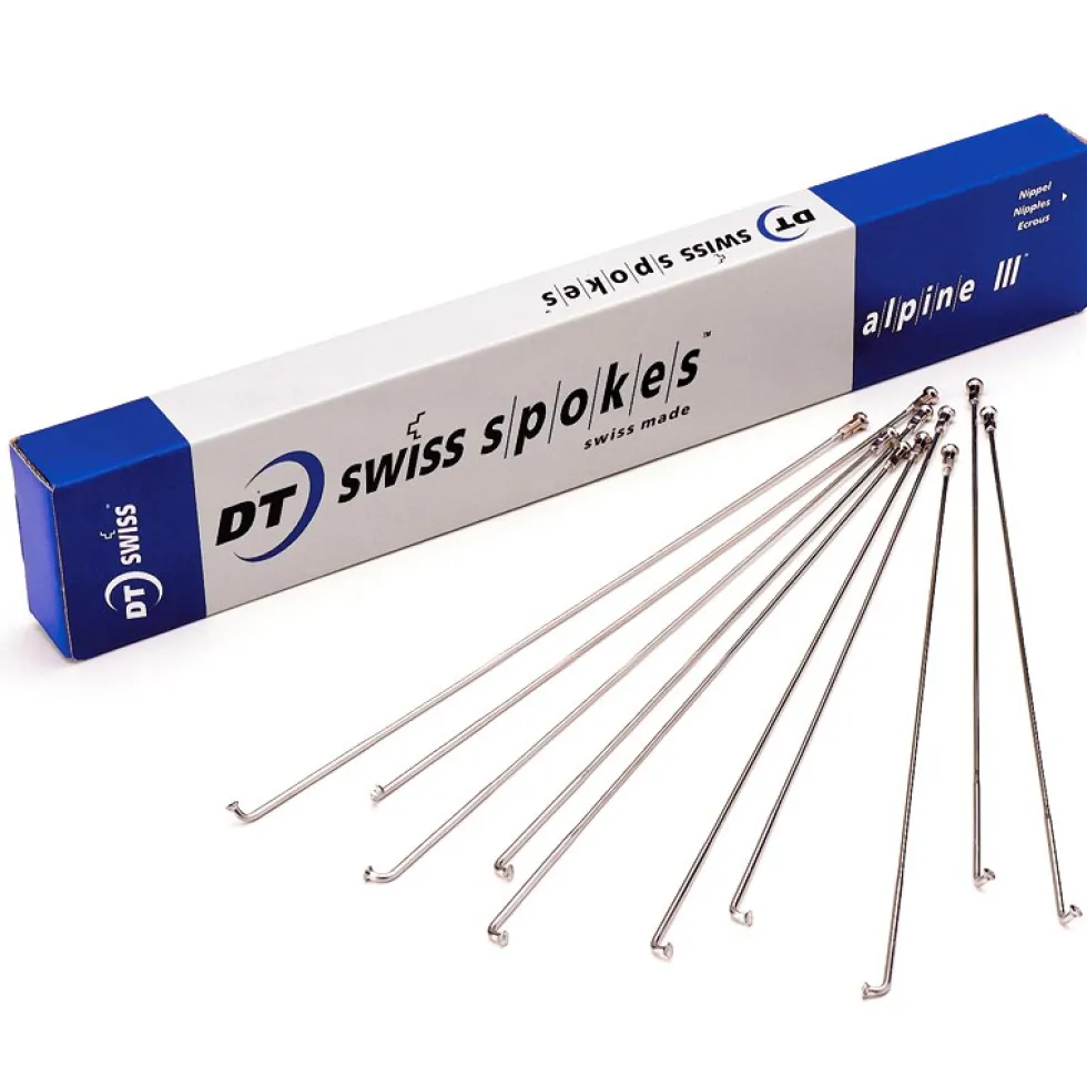 DT Swiss Alpine III Spaken 2,0/1,8/2,34 - zilver