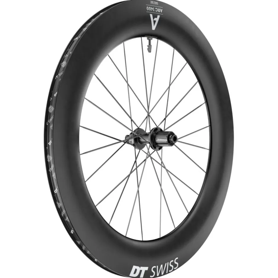 Wielen En Wielsets < DT Swiss ARC 1400 DICUT 85 Achterwiel - 28" | Carbon | Clincher | Centerlock - 12x142mm - HG-L / XDR
