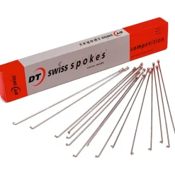 DT Swiss Competition Spaken 2,0/1,8/2,0 - zilver - 1 Stuk