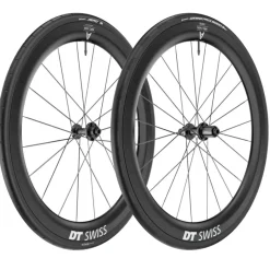 Wielen En Wielsets < DT Swiss | Continental WTS Wielsysteem - ARC 1400 DICUT 55 Set + Aero 111 / GP 5000 S Vouwband - 28" | 12x100/12x142mm