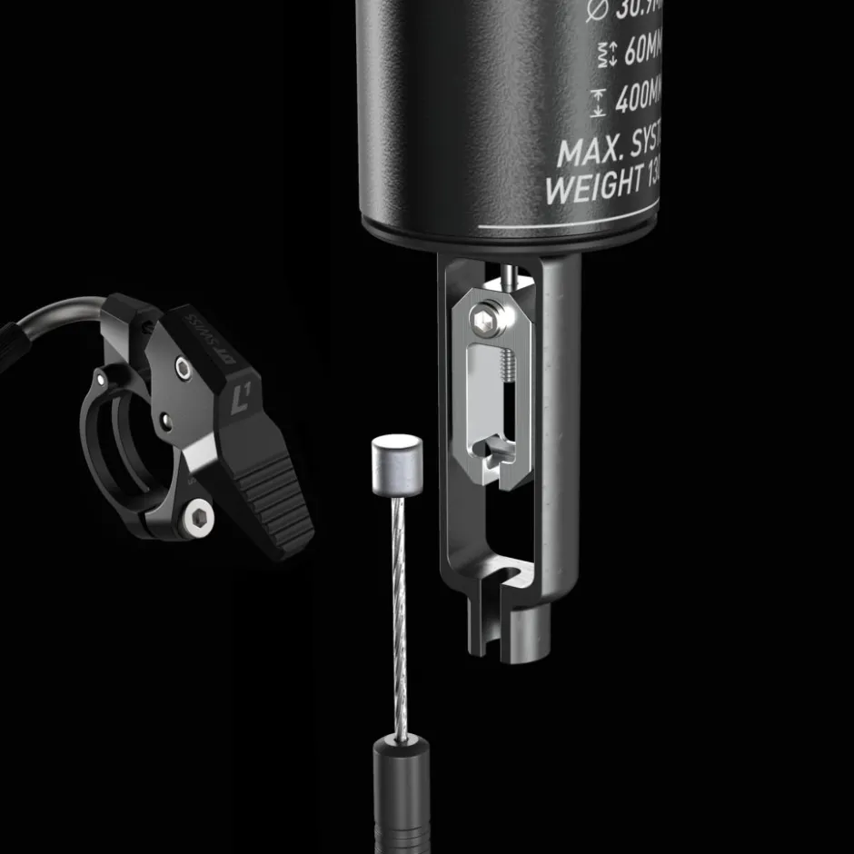 Dropper Posts < DT Swiss D 232 Aluminium Vario-Zadelpen - 60mm Slag - 30.9mm
