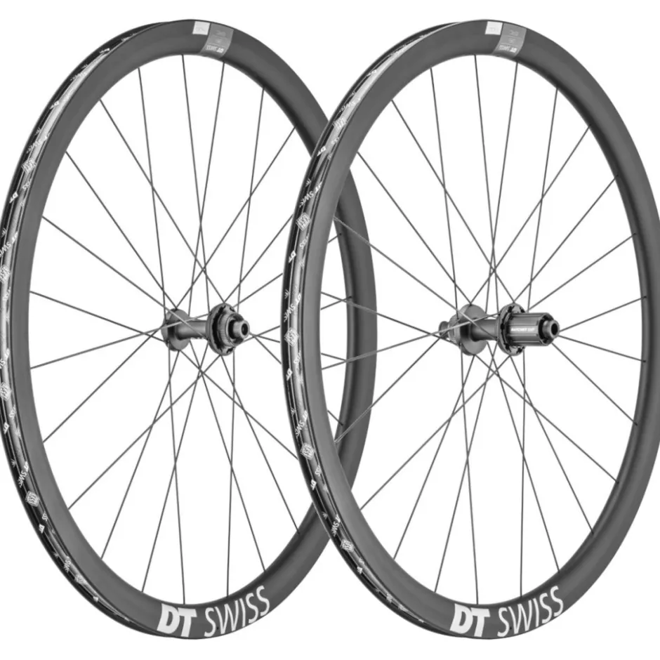 Wielen En Wielsets < DT Swiss ERC 1400 DICUT 35 Wielset - 28" | Carbon | Clincher | Centerlock - 12x100mm | 12x142mm