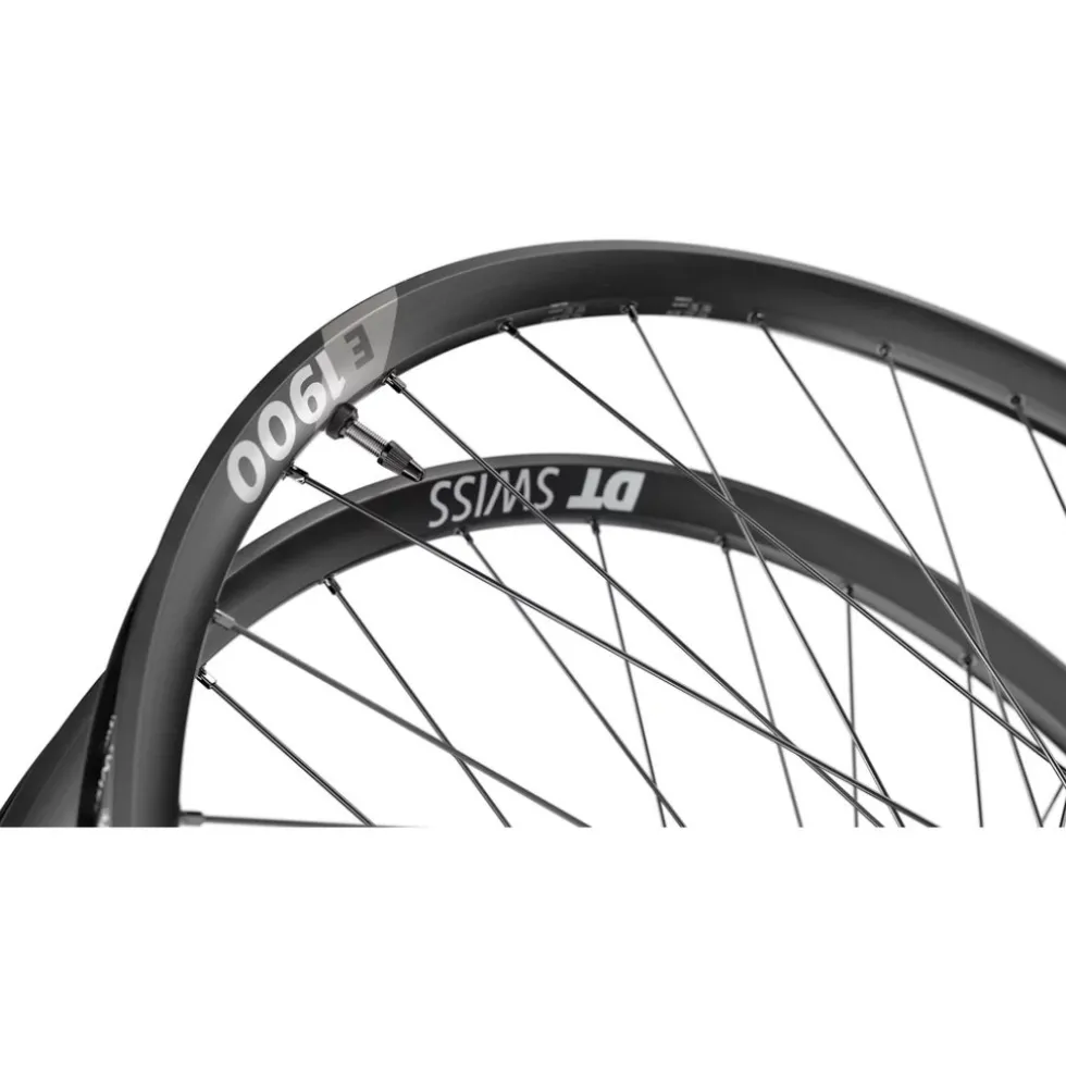 DT Swiss E 1900 SPLINE Achterwiel - 27.5" | 30mm | Clincher | Centerlock - 12x142mm - zwart
