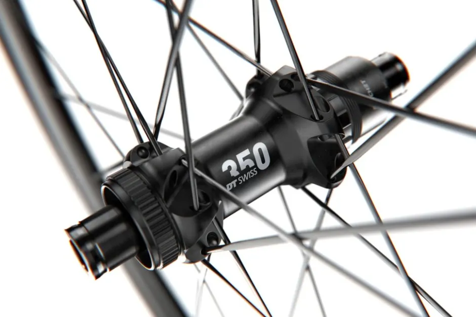 Wielen En Wielsets < DT Swiss GR 1600 SPLINE 25 Achterwiel - 28" | Clincher | Centerlock - 12x142mm - 350 Road - HG-L