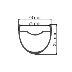 DT Swiss G 1800 SPLINE 25 Wielset - 28" | Clincher | Centerlock - 12x100mm | 12x142mm - 370 Ratchet - HG-L