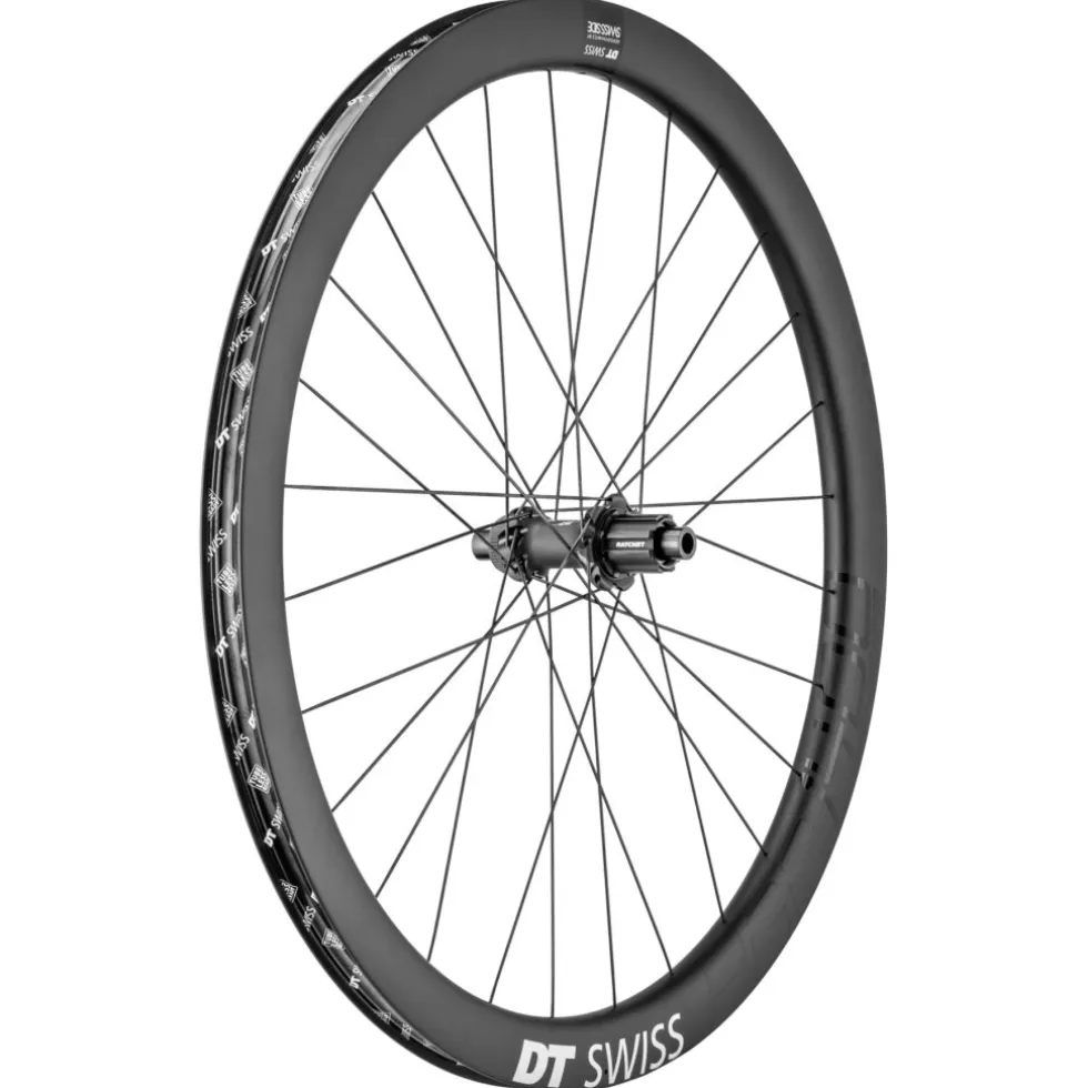 DT Swiss HGC 1400 SPLINE 42 Achterwiel - 28" | Carbon | Hookless | Centerlock - 12x142mm - Campagnolo N3W