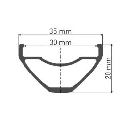 DT Swiss H 1900 SPLINE Wielset - 29" | 30mm | Clincher | Centerlock - 15x110mm Boost | 12x148mm Boost