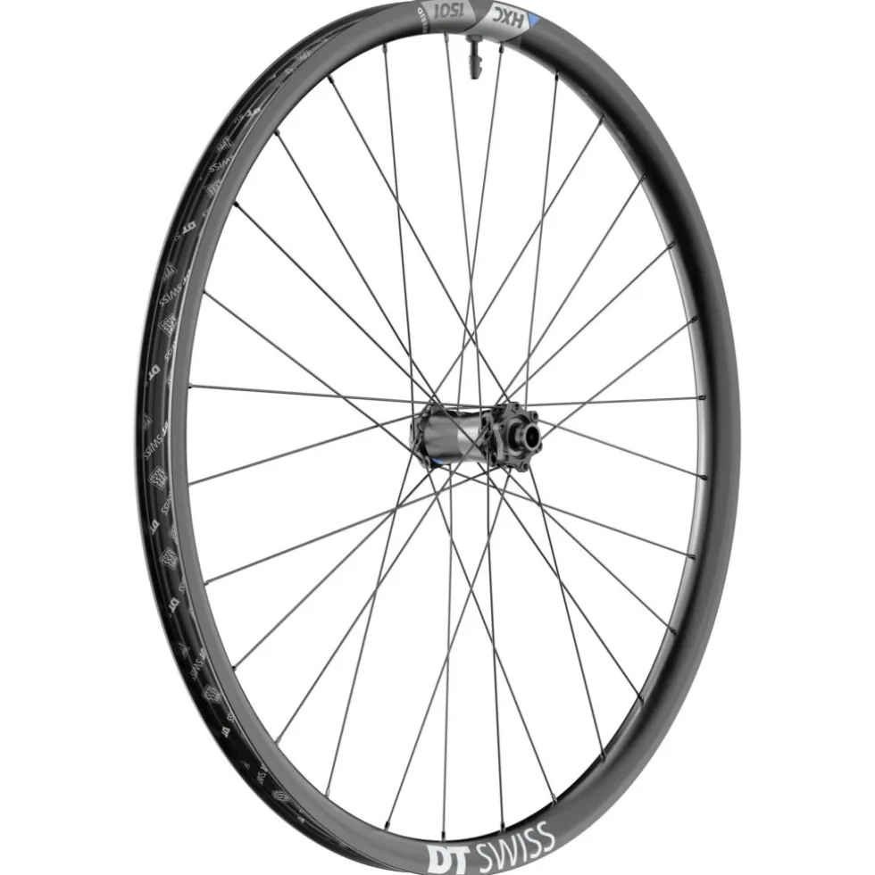 DT Swiss HXC 1501 SPLINE ONE Voorwiel - 27.5" | Carbon | 30mm | Hookless | 6 Gaten - 15x110mm Boost