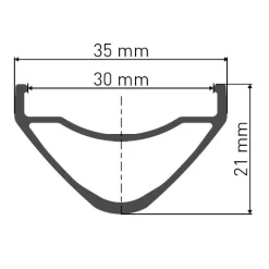 DT Swiss HX 1700 SPLINE Wielset - 29" | 30mm | Clincher | 6 Gaten - 15x110mm Boost | 12x148mm Boost