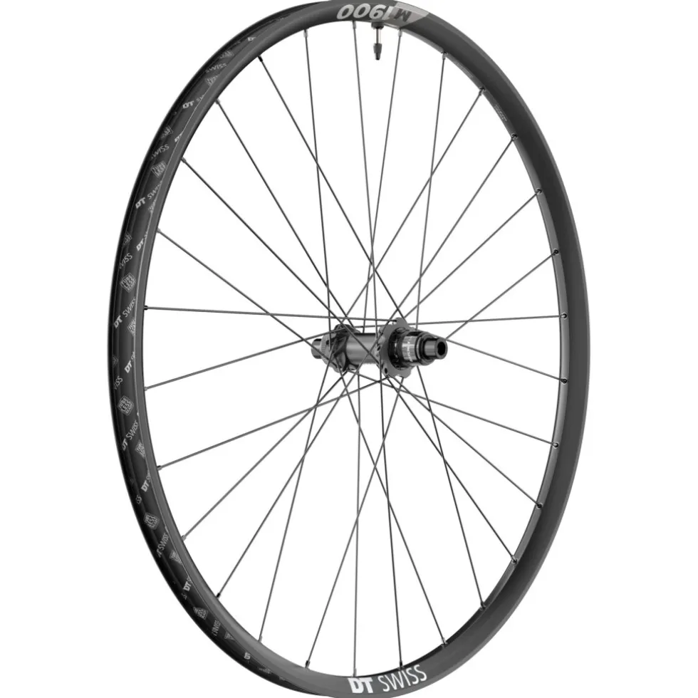 DT Swiss M 1900 SPLINE Achterwiel - 29" | 30mm | Clincher | Centerlock / 6-Gaten - 12x142mm - zwart