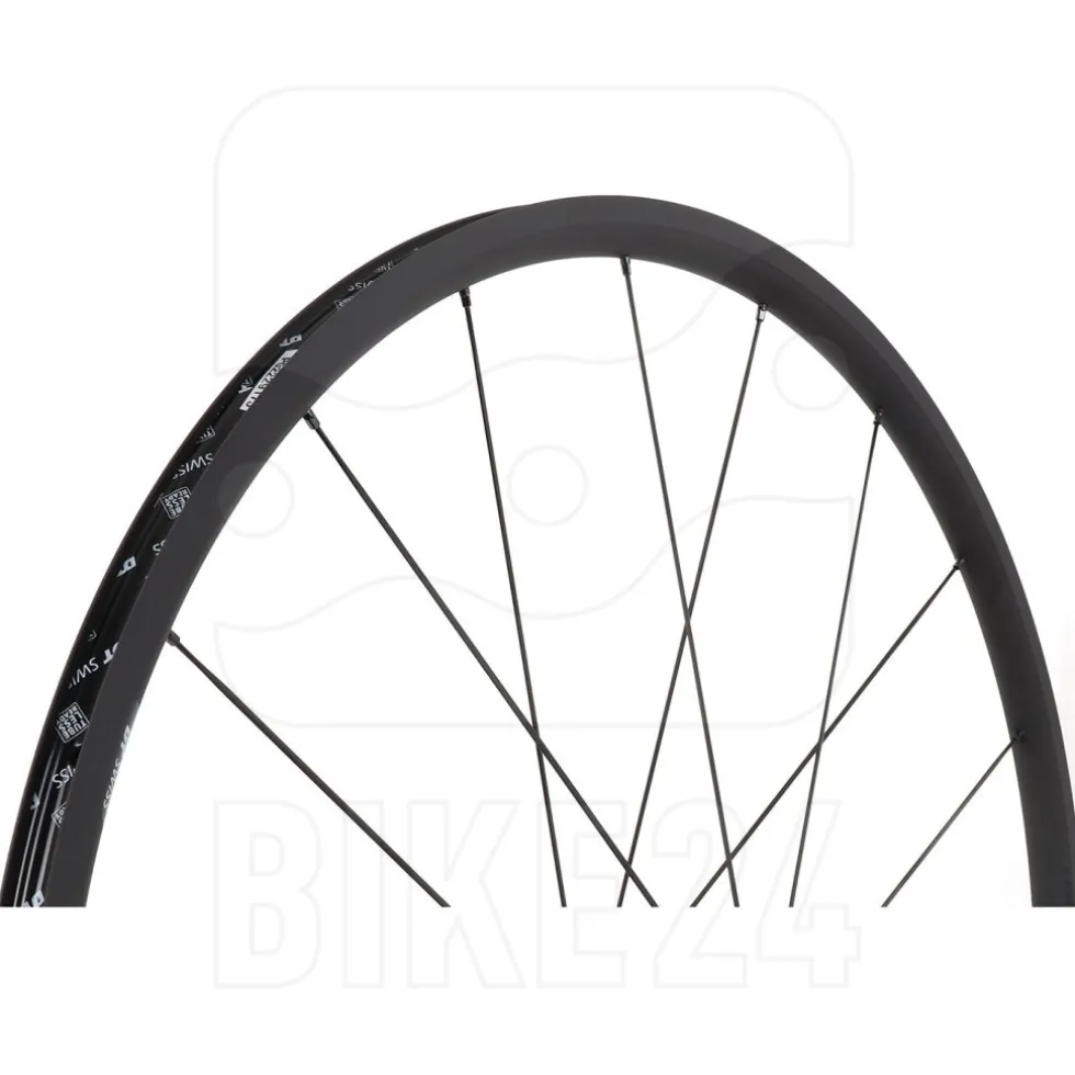 DT Swiss PR 1400 DICUT 21 OXiC - Voorwiel | Clincher | QR - zwart