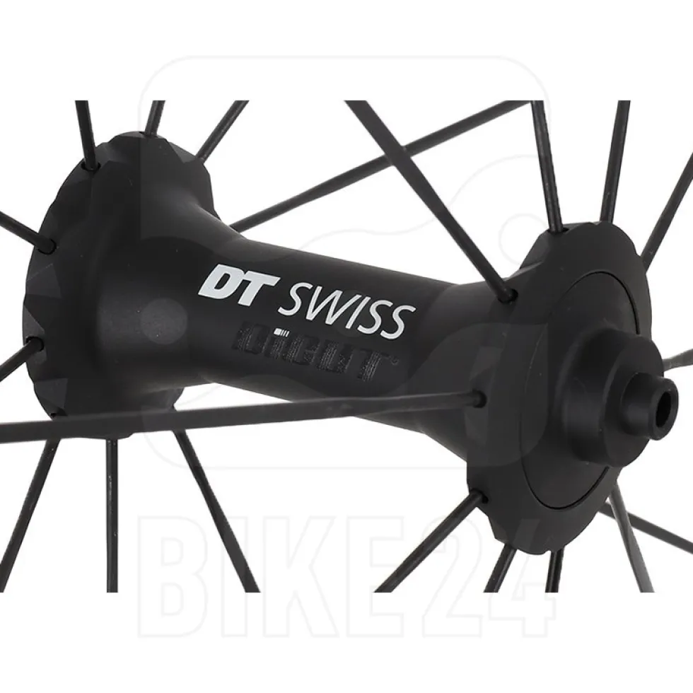 DT Swiss PR 1400 DICUT 21 OXiC - Voorwiel | Clincher | QR - zwart