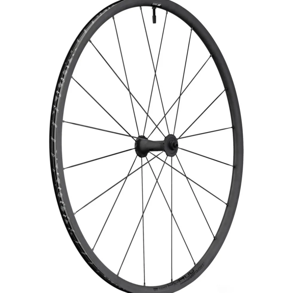DT Swiss PR 1400 DICUT 21 OXiC - Voorwiel | Clincher | QR - zwart