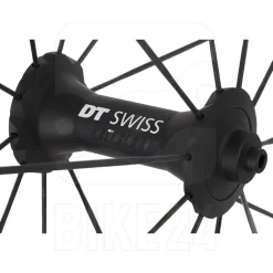 DT Swiss PR 1400 DICUT 32 OXiC - Wielset - Clincher - RW Double Crossed - QR - zwart