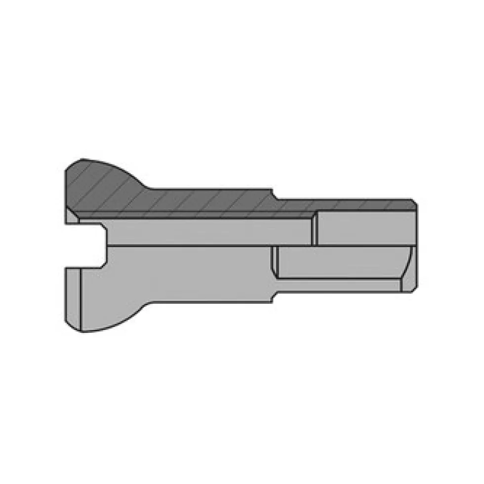 DT Swiss Pro Head Messing Spaaknippel 2,0mm - zilver
