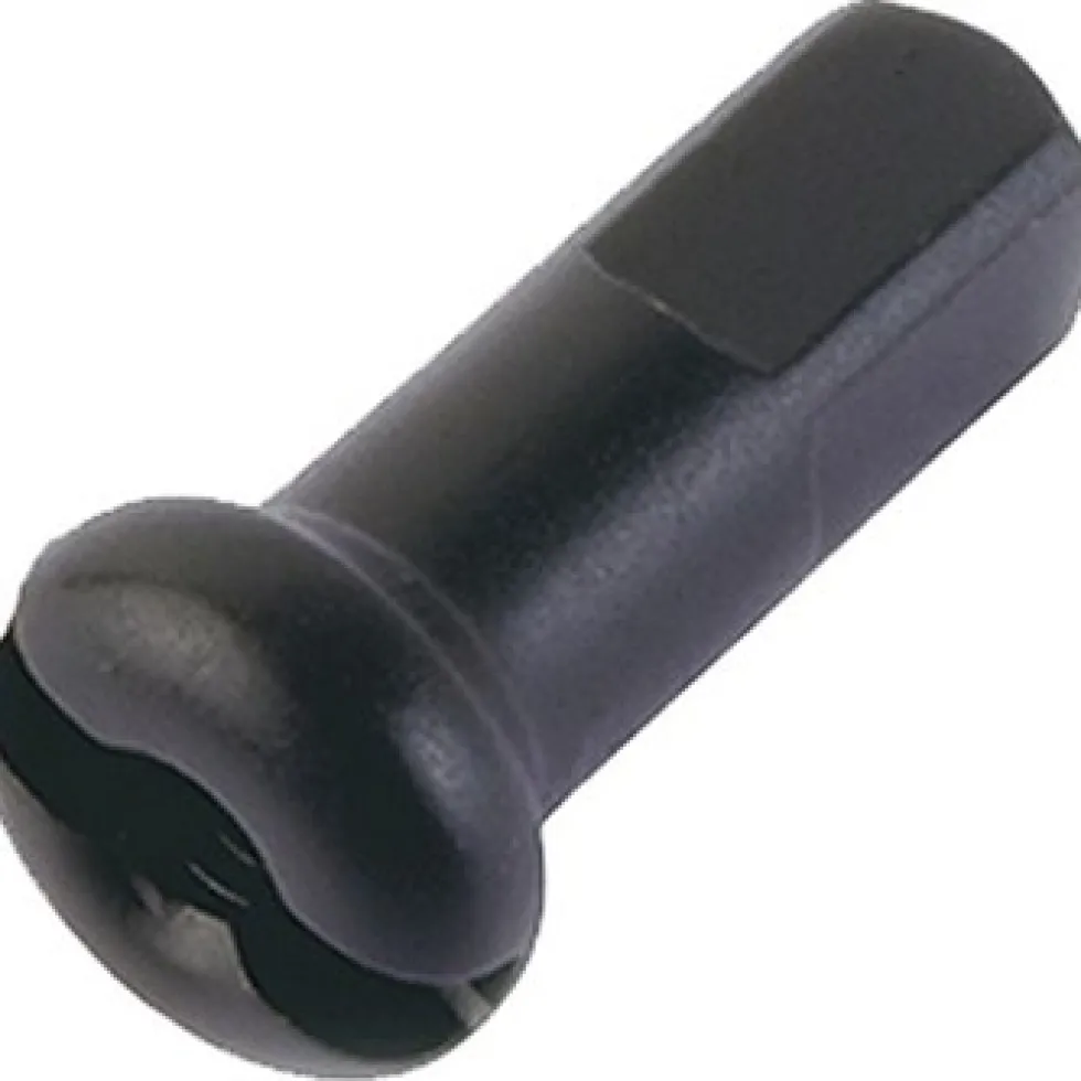 DT Swiss Pro Lock Standard Messing Spaaknippel 2.0mm - zwart
