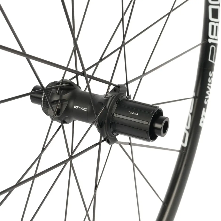 Wielen En Wielsets < DT Swiss P 1800 SPLINE db 23 - Wielset - Clincher | Centerlock - 12x100 | 12x142mm - Shimano HG-EV - Speciale aanbieding