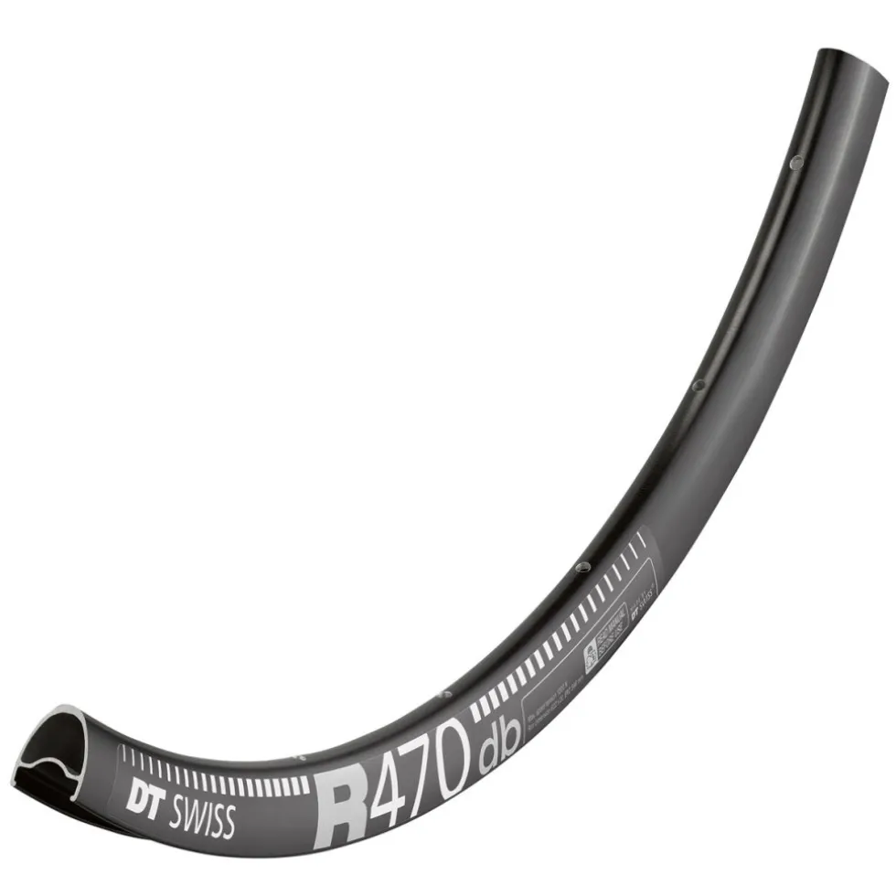 DT Swiss R 470 db Road Velg - zwart