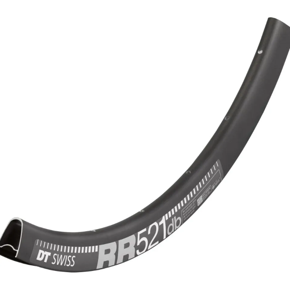 Velgen < DT Swiss RR 521 db Road Velg - zwart