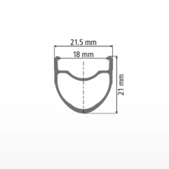 DT Swiss RR 411 Velg Road - zwart