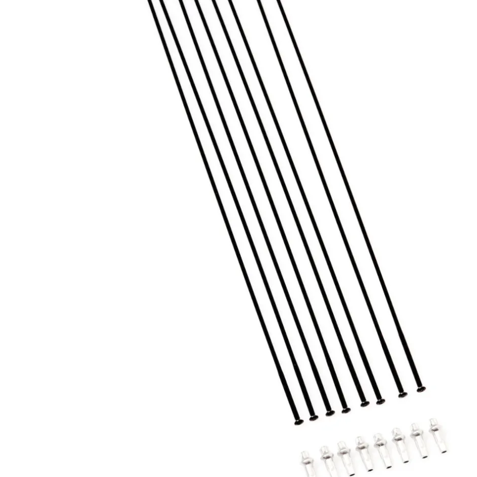 Spaken En Nippels < DT Swiss Spoke Kit for ERC 1400 DICUT db 45mm - WXKER445D7342S - black