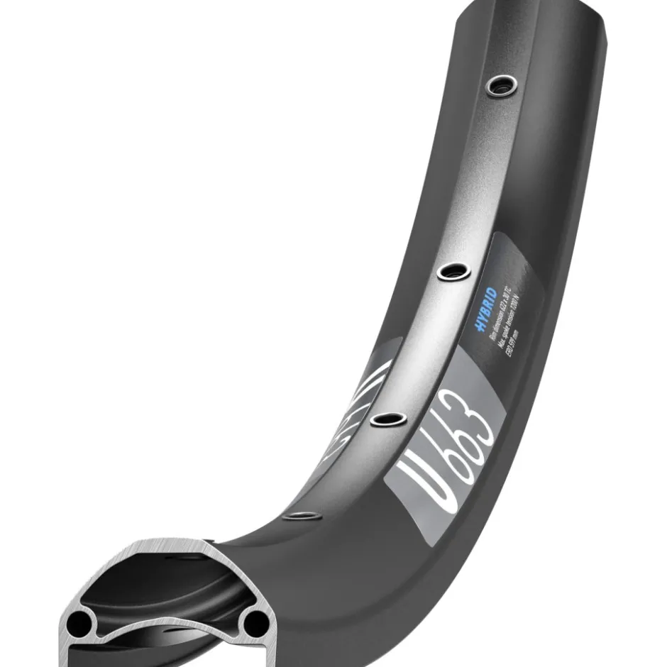 Velgen|E-Bike Wielen, Velgen En Naven < DT Swiss U 663 Velg - 27.5" | Clincher | Disc - zwart