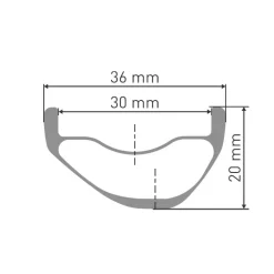 DT Swiss XRC 1200 SPLINE Voorwiel 30 - 29