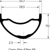 DUKE Crazy Star 6TERS Front Rim 29" - 32 Holes