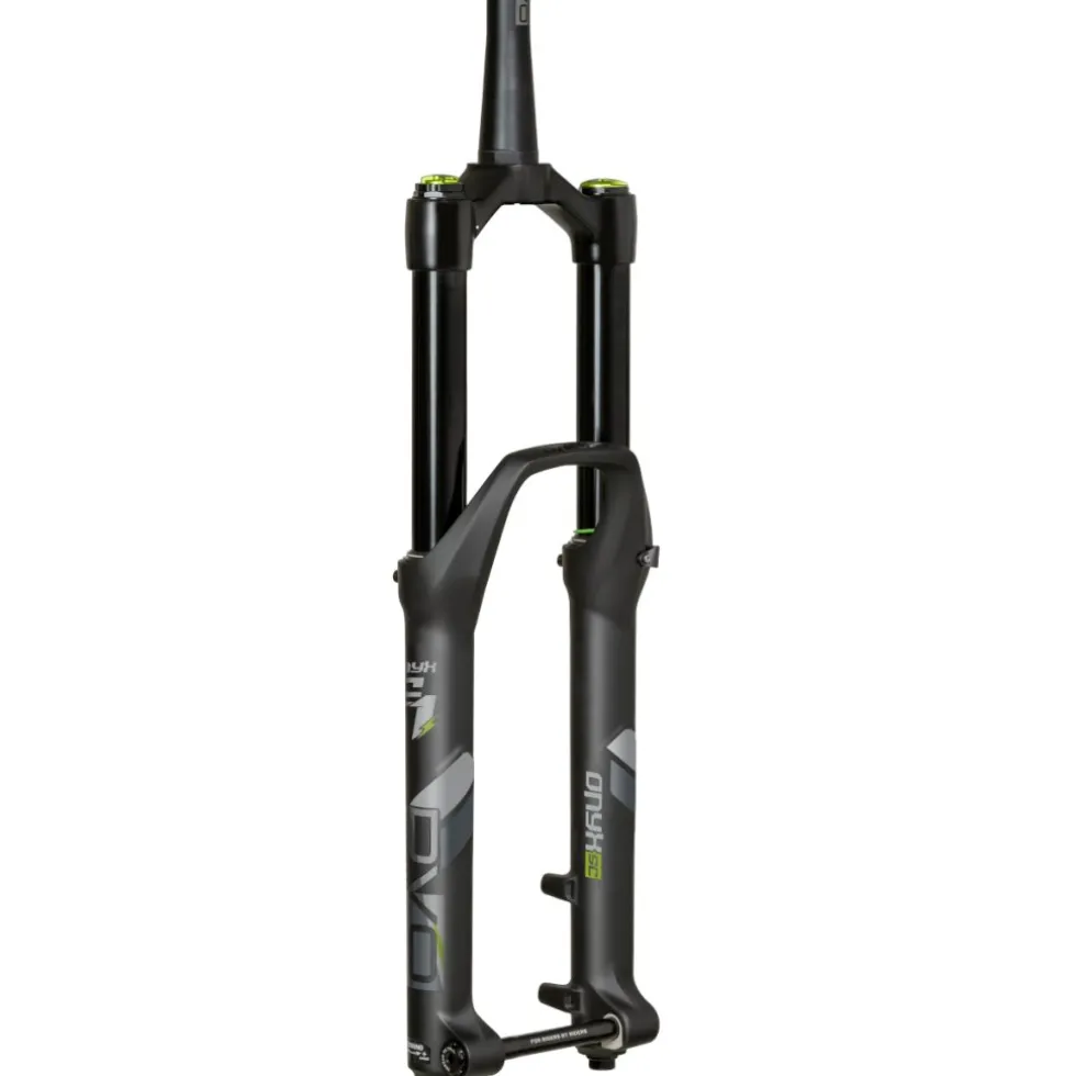DVO Suspension Onyx SC E1 27.5 Inch E-Bike Fork - 160mm - Tapered - 44mm Offset - 15x110mm Boost - black