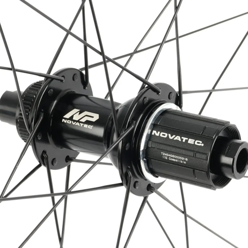 DXC x Novatec® RD/FIFTY DRS Wielset - 28" | Carbon | Centerlock - 12x100mm | 12x142mm - HG-EV