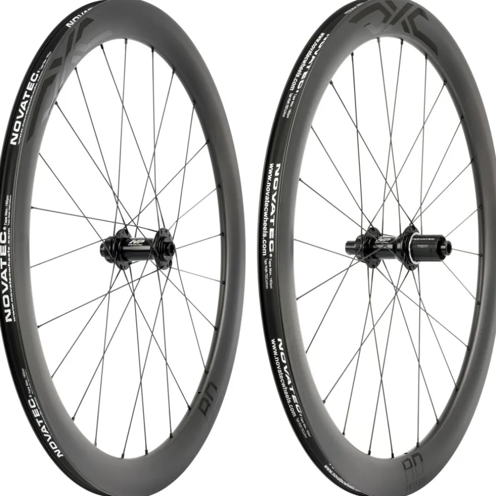 DXC x Novatec® RD/FIFTY DRS Wielset - 28" | Carbon | Centerlock - 12x100mm | 12x142mm - HG-EV