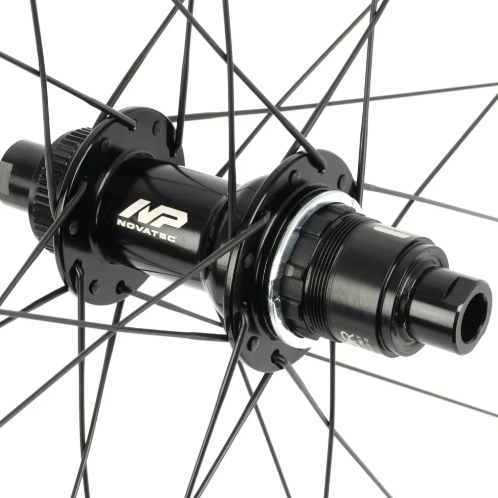 DXC x Novatec® RD/FIFTY DRS Wielset - 28" | Carbon | Centerlock - 12x100mm | 12x142mm - XDR