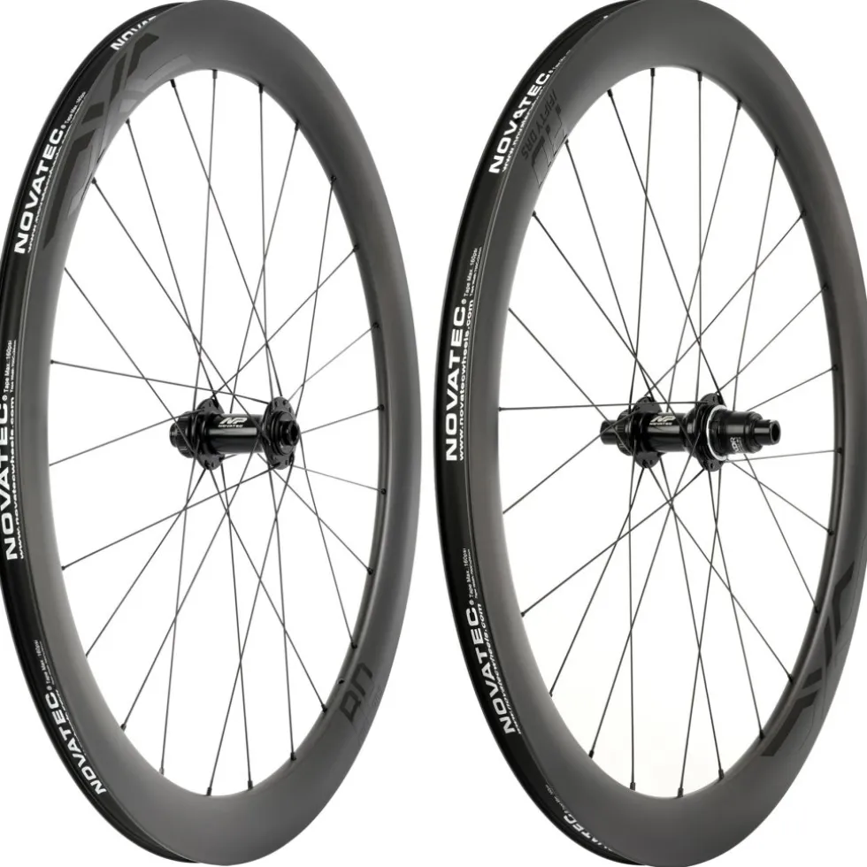 DXC x Novatec® RD/FIFTY DRS Wielset - 28" | Carbon | Centerlock - 12x100mm | 12x142mm - XDR