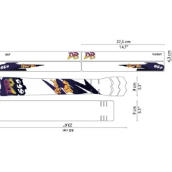 Stickers < Dyedbro Beschermfolie voor het Frame - DB650 - purple matte
