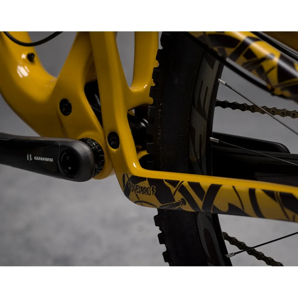 DYEDBRO Beschermfolie voor het Frame Viking - black gloss
