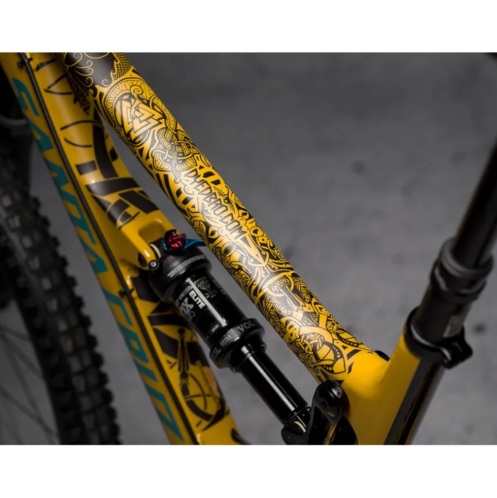 DYEDBRO Beschermfolie voor het Frame Viking - black gloss