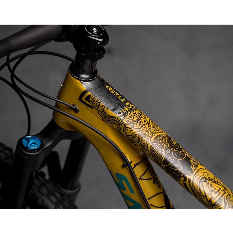 DYEDBRO Beschermfolie voor het Frame Viking - black gloss