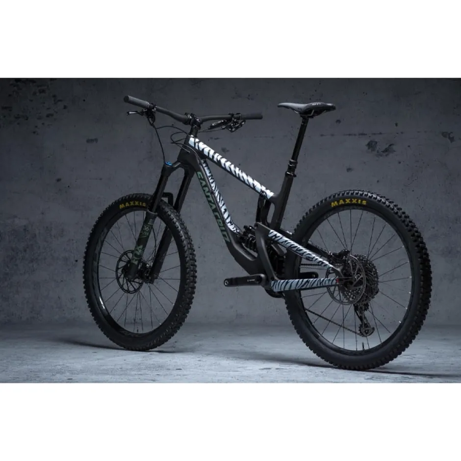 Stickers < Dyedbro Beschermfolie voor het Frame Zebra - white matt