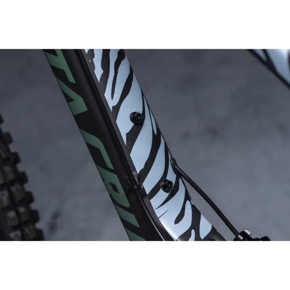 Stickers < Dyedbro Beschermfolie voor het Frame Zebra - white matt