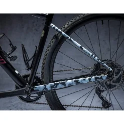 Stickers < Dyedbro Camo Gravel Beschermfolie voor het Frame - white matte