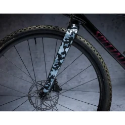 Stickers < Dyedbro Camo Gravel Beschermfolie voor het Frame - white matte