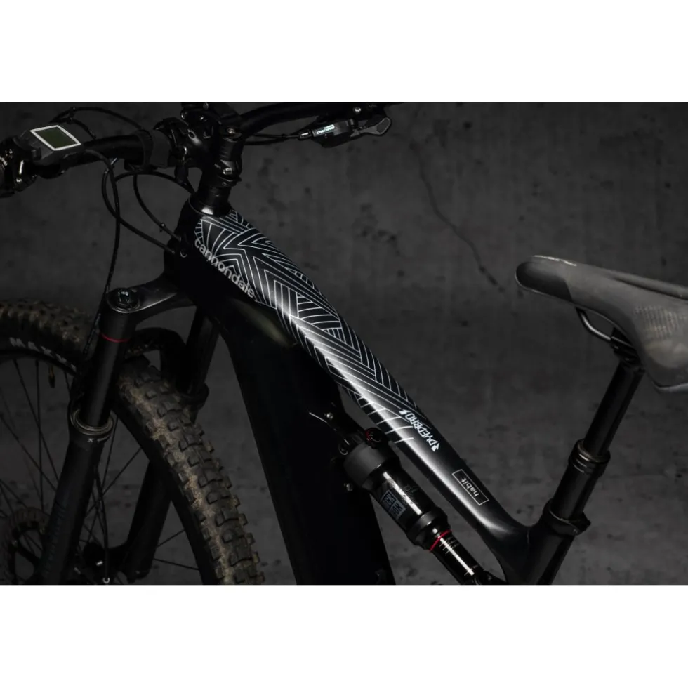 DYEDBRO Frame Protection Kit Stay Free E-BIKE - white matte
