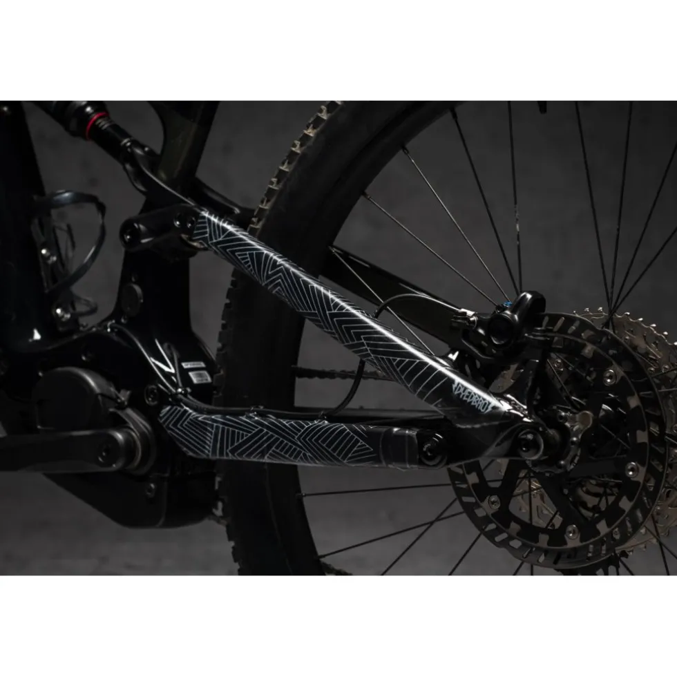 DYEDBRO Frame Protection Kit Stay Free E-BIKE - white matte