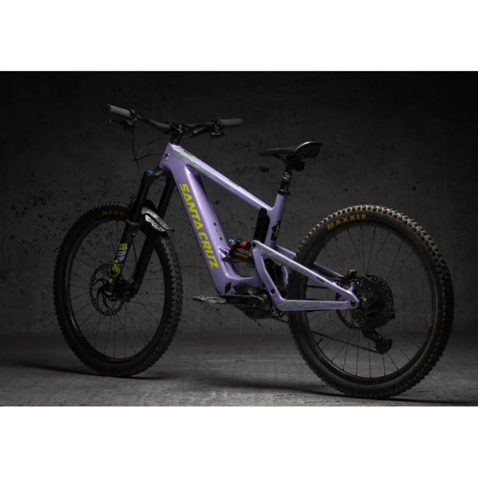 Stickers < Dyedbro Frame Protection Kit Lightning E-BIKE - green matte