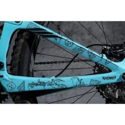 DYEDBRO Frame Protection Kit Cats - black
