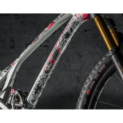 DYEDBRO Frame Protection Kit Chainsaw - black/red