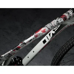 DYEDBRO Frame Protection Kit Chainsaw - black/red