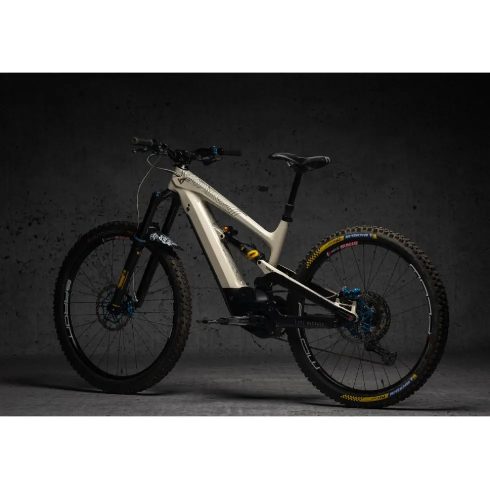 DYEDBRO Frame Protection Kit Stay Free E-BIKE - black matte