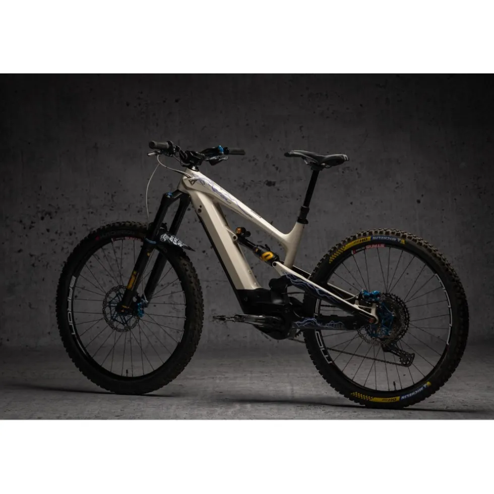 DYEDBRO Frame Protection Kit Lightning E-BIKE - blue matte